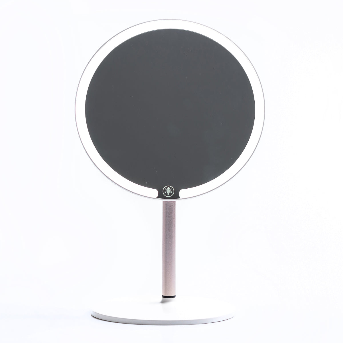 Round Tabletop Makeup Mirror with LED Lighting - Image 2