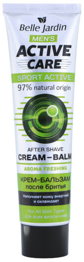 Belle Jardin Sport Active Aftershave Cream Balm, 100 mL
