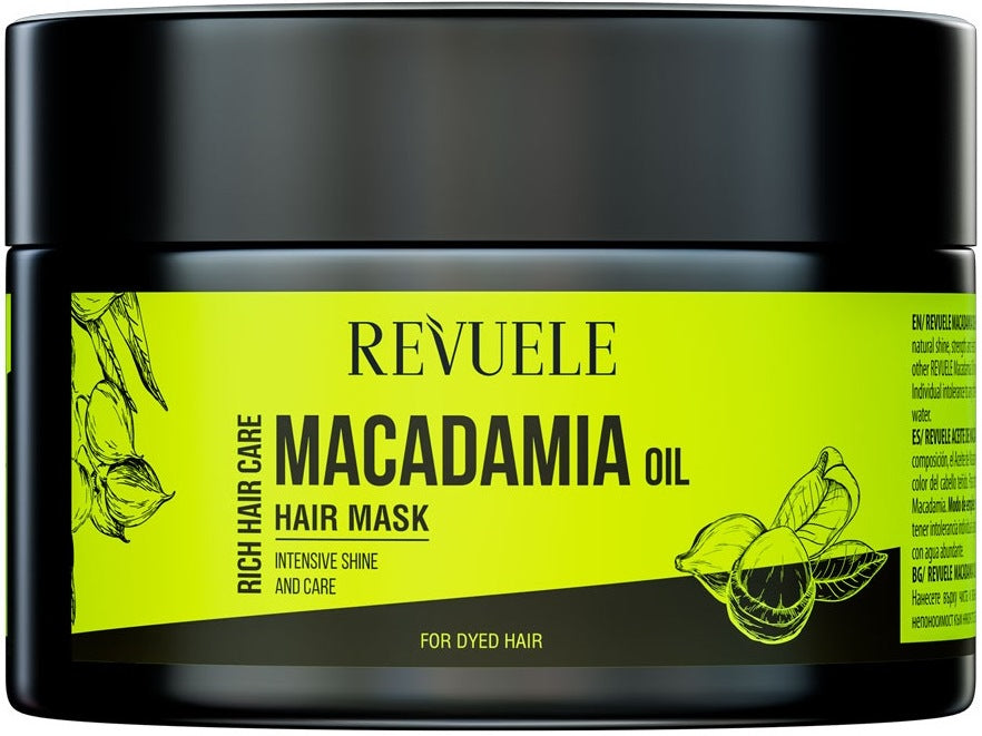 Revuele Macadamia Oil Hair Mask, 360 mL