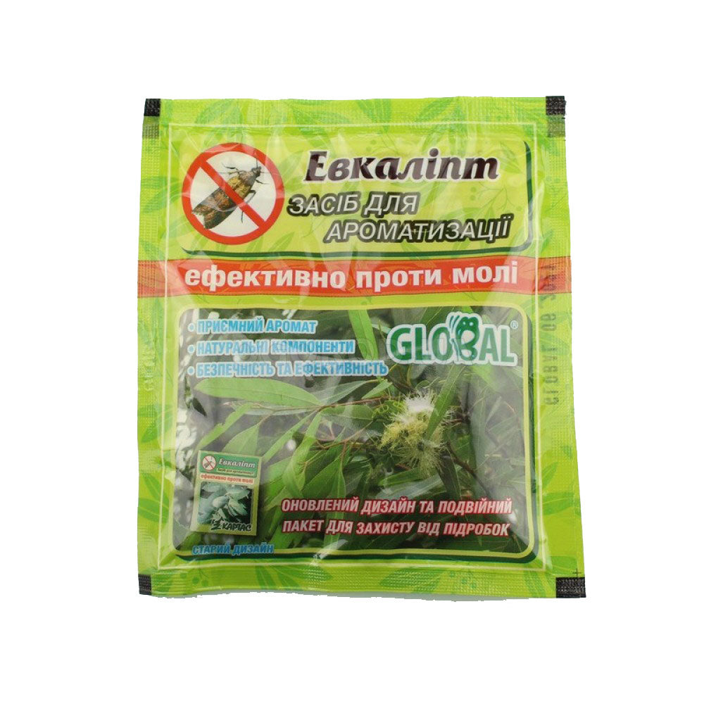 Global Eucalyptus Moth Repellent Tablets, 10 pcs