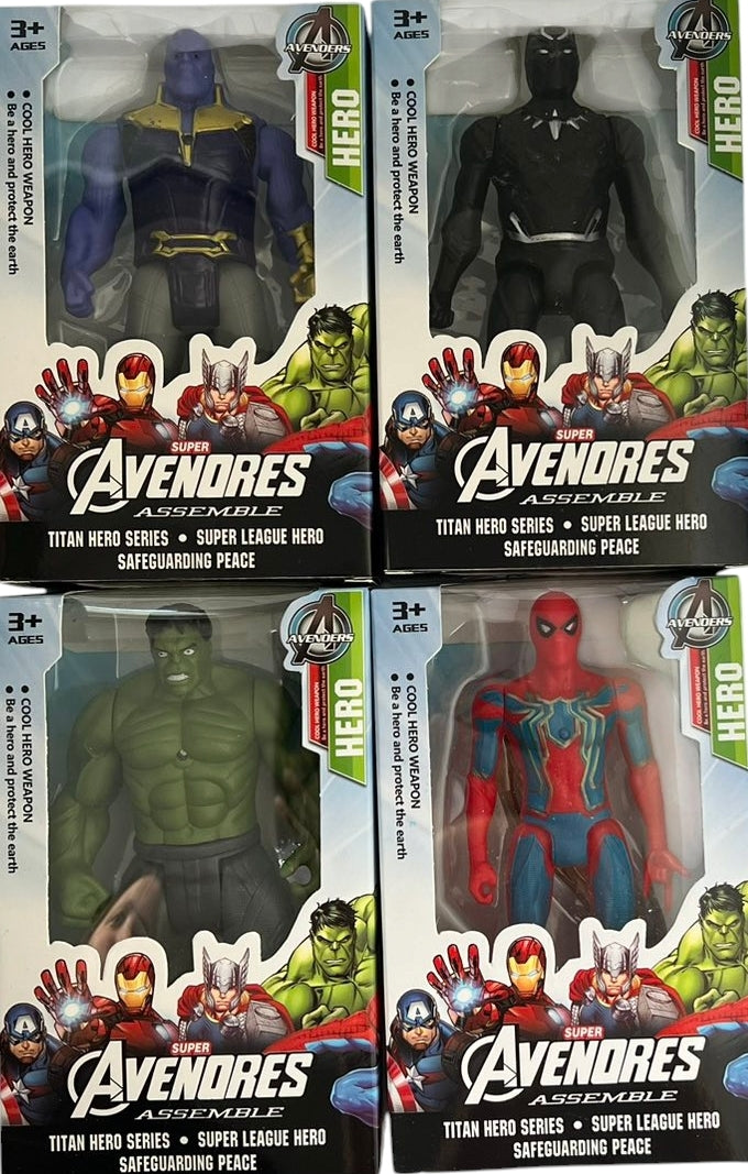 6612 A Avengers Hero Figures, Assorted