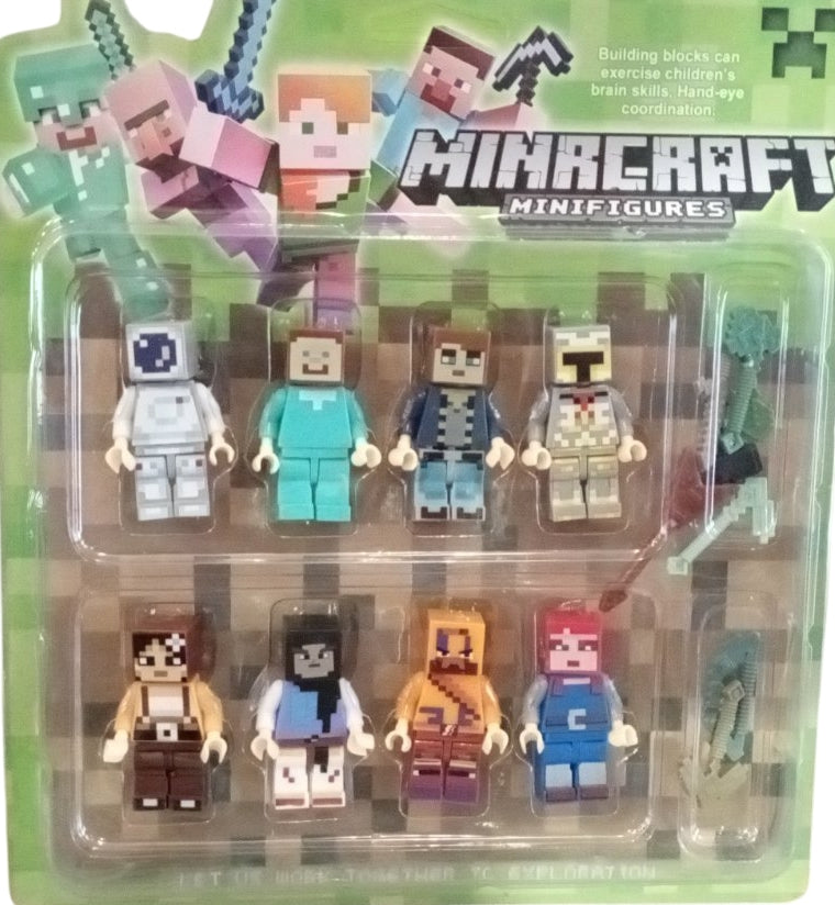Minecraft 8909 Figure Set, 8 pcs - Image 2