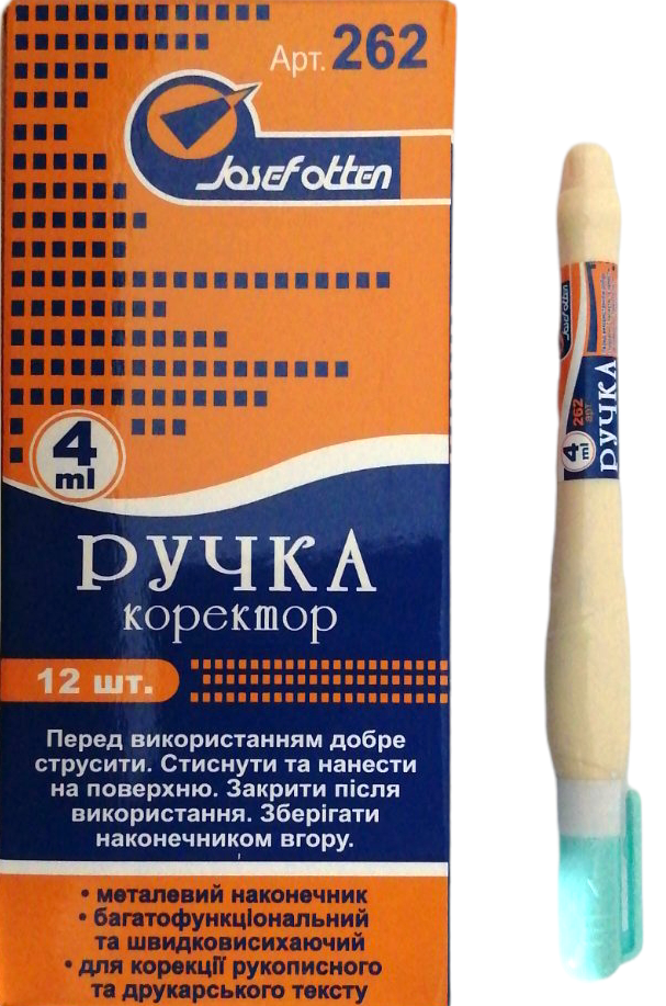 Josef Otten 262 Correction Pen, 4 mL
