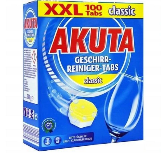 Dishwasher tablets Akuta Classic 100 pcs (priced per piece)