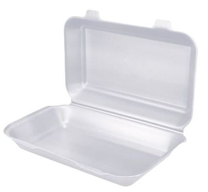 HP-10 Expanded Polystyrene Lunch Box, 150 x 246 x 60 mm - Image 2