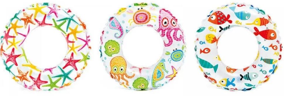 Intex 59241NP Inflatable Swim Ring, 61 cm