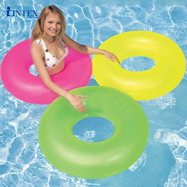 Intex 59262NP Solid-Color Inflatable Swim Ring, 91 cm - Image 2