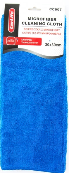 CarLife CC907 All-Purpose Microfiber Cleaning Cloth, 30 x 30 cm