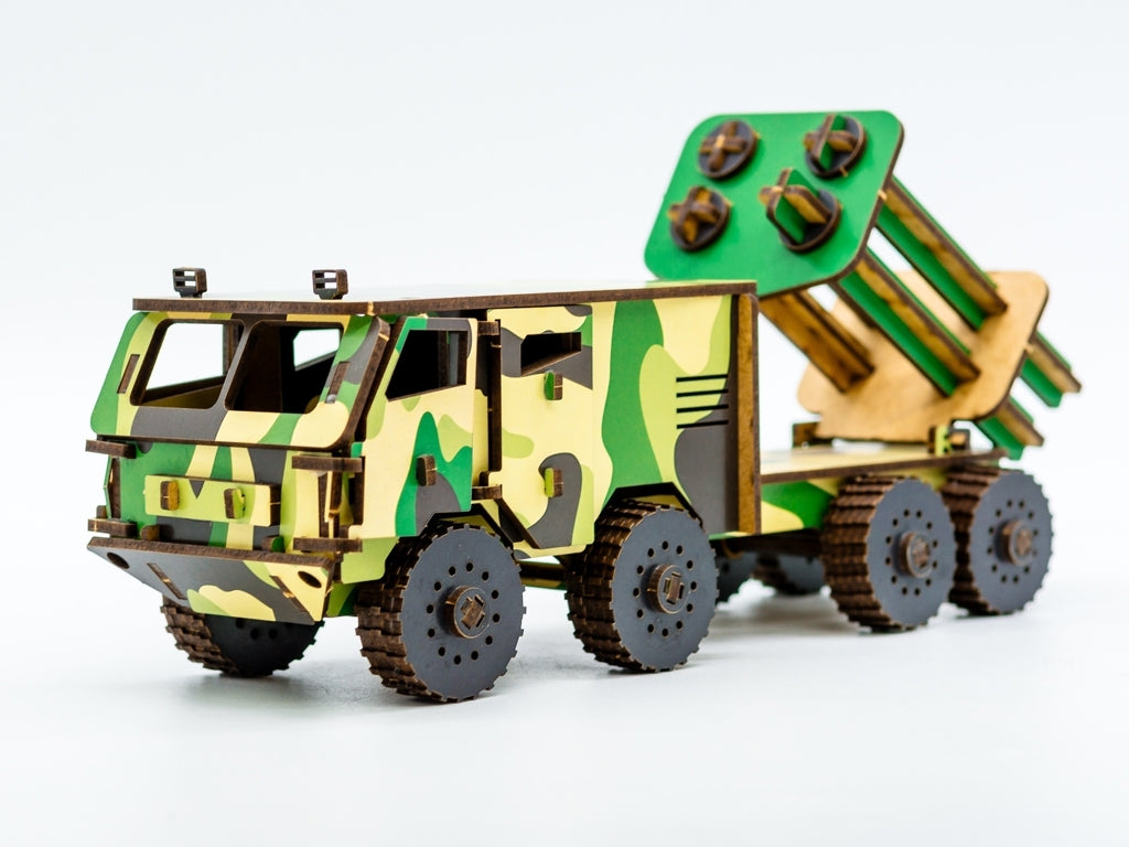00989 Neptune Wooden Construction Set, 127 Pieces, 275 x 85 x 93 mm - Image 2