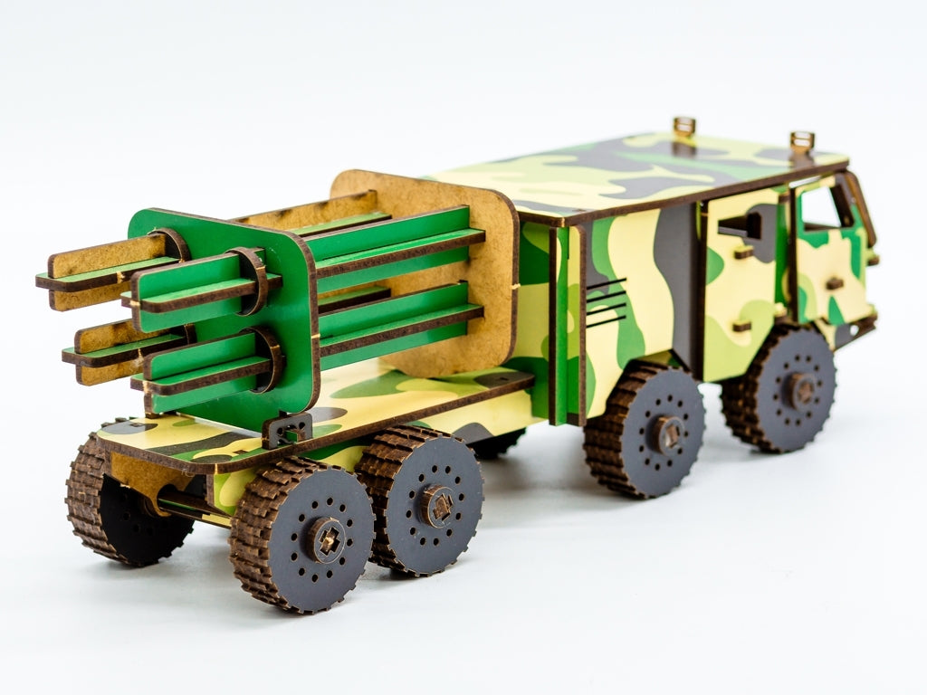 00989 Neptune Wooden Construction Set, 127 Pieces, 275 x 85 x 93 mm - Image 3