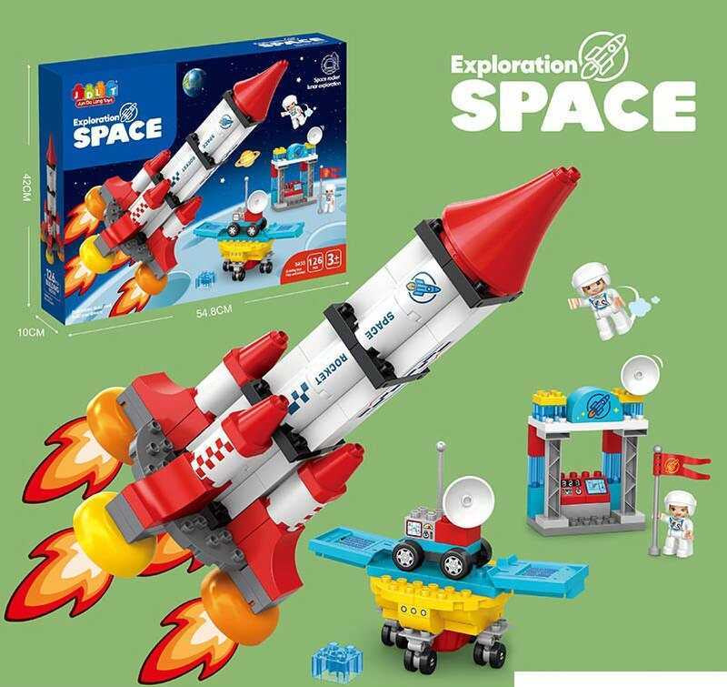 Space Exploration 5455 Building Set, 126 pcs