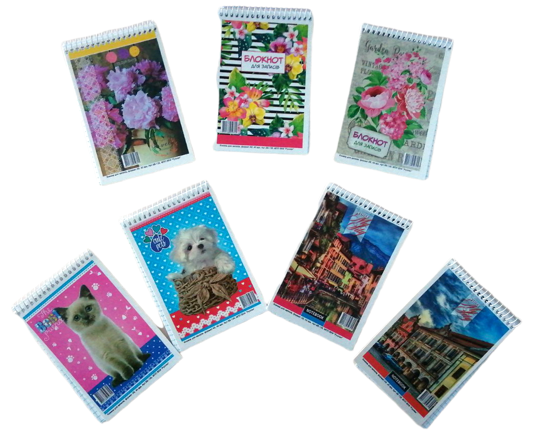 Ruslan A6 Spiral Notebook, 40 Sheets - Image 3