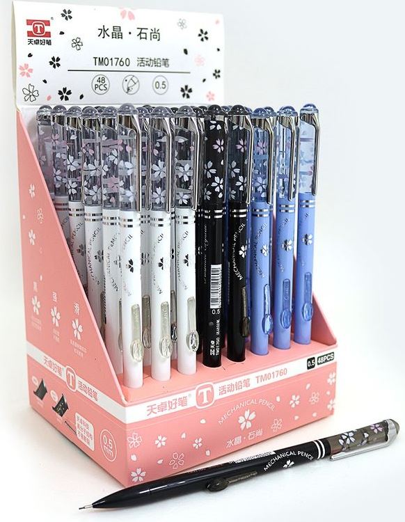 Josef Otten 1760 Fashion Crystal Mechanical Pencil, 0.5 mm