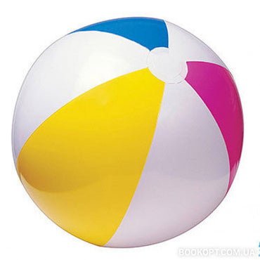 Intex 59020 Multicolor Inflatable Ball, 51 cm - Image 2