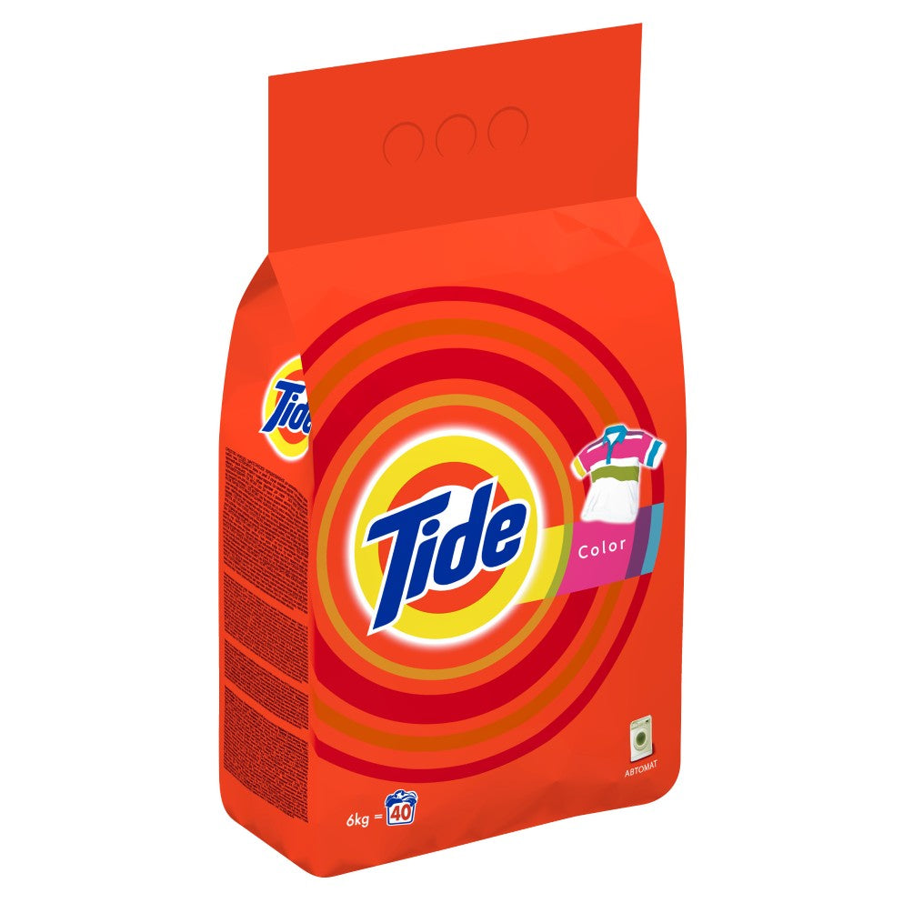 Tide Color Automatic Laundry Detergent Powder, 6 kg