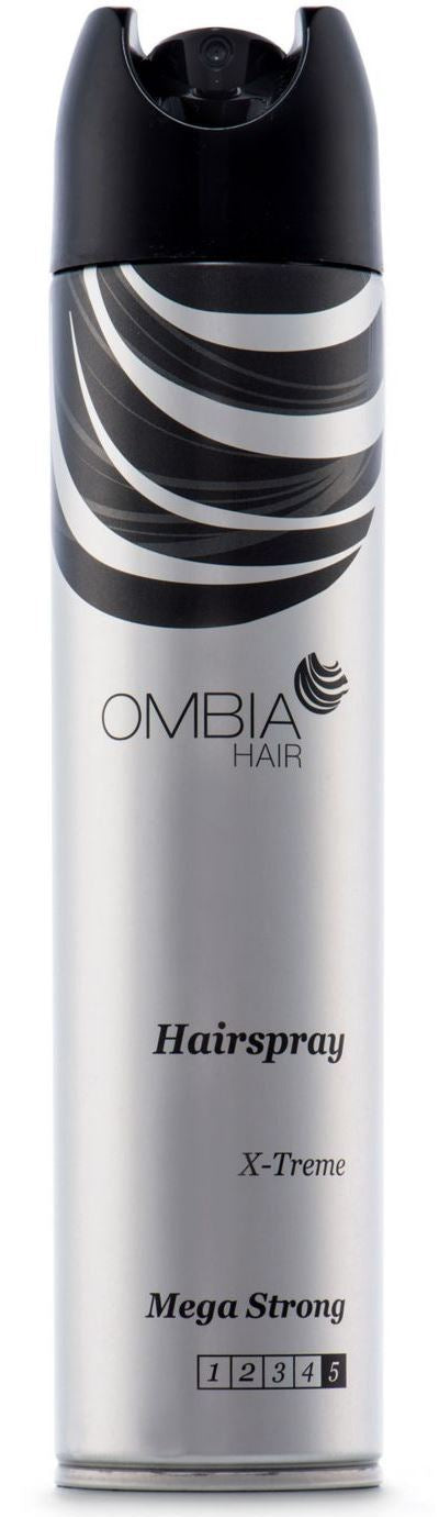 Ombia Hair X-Treme Mega Strong Hold 5 Hair Spray, 300 mL