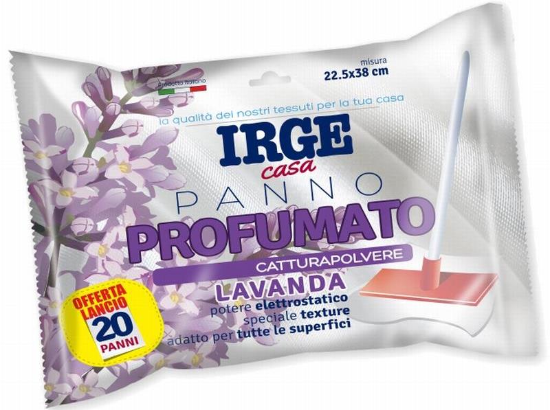 Irge Lavender Dry Cleaning Cloths, 22.5 x 38 cm, 20 pcs