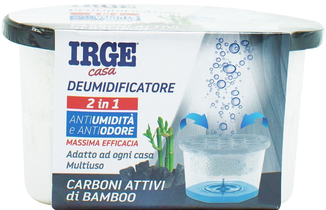 Irge Activated Bamboo Charcoal 2-in-1 Odor & Moisture Absorber, 400 mL