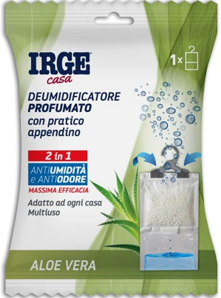 Irge Aloe Vera Hanging 2-in-1 Odor & Moisture Absorber, 500 mL