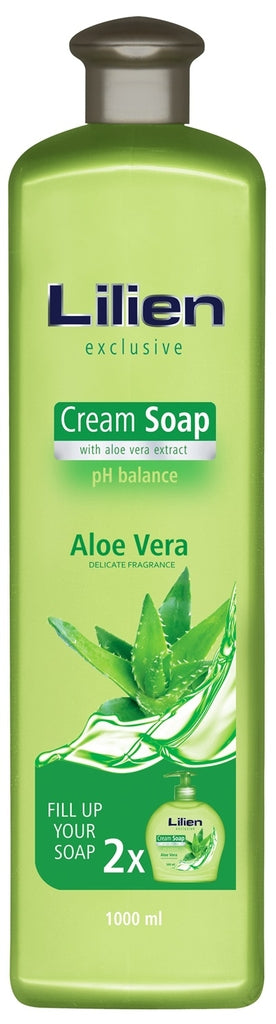 Lilien Exclusive Aloe Vera Liquid Hand Soap, 1 L