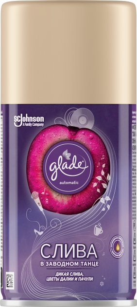 Glade Plum in a Fiery Dance Automatic Air Freshener Refill, 269 mL