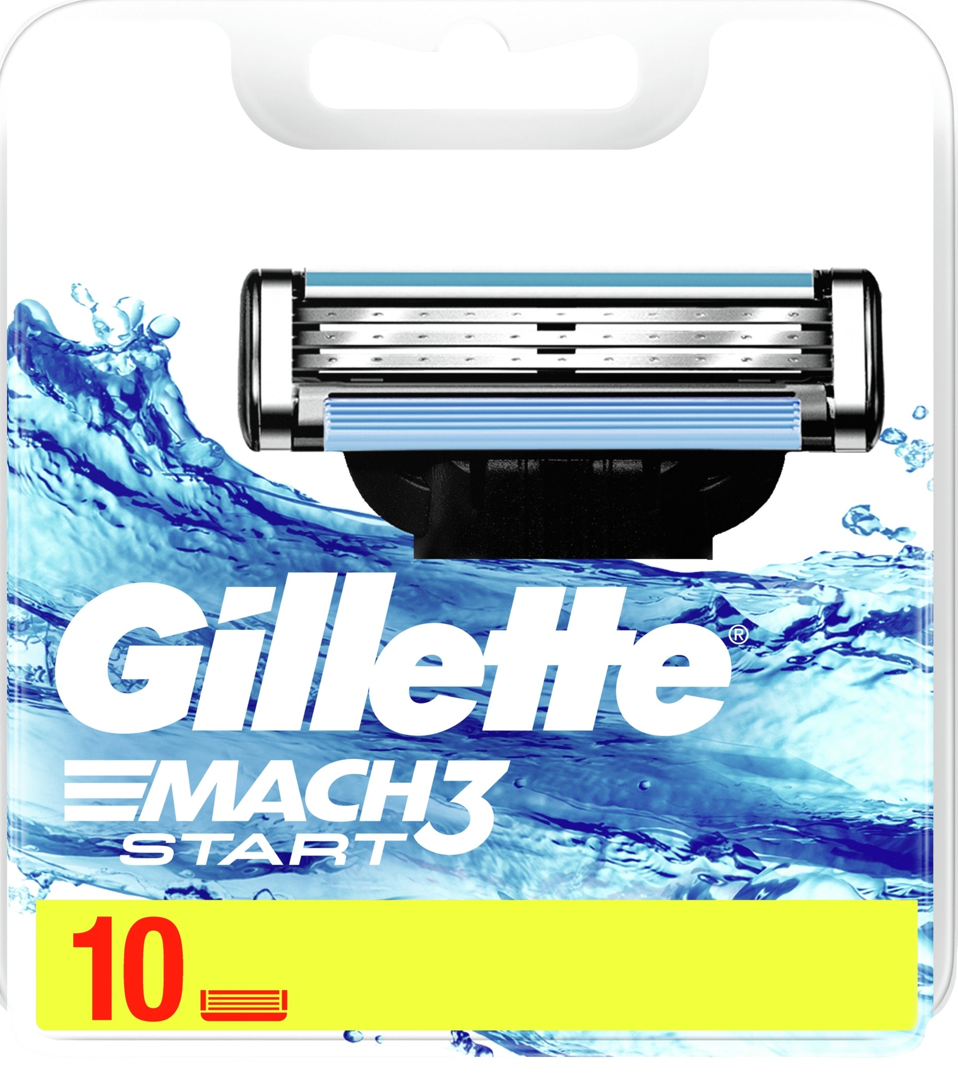 Gillette Mach3 Start Razor Refill Cartridges, 10 pcs (Price per 1 pc)