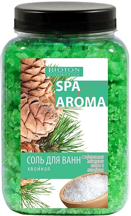Bioton Cosmetics Spa & Aroma Pine Sea Bath Salt, 750 g