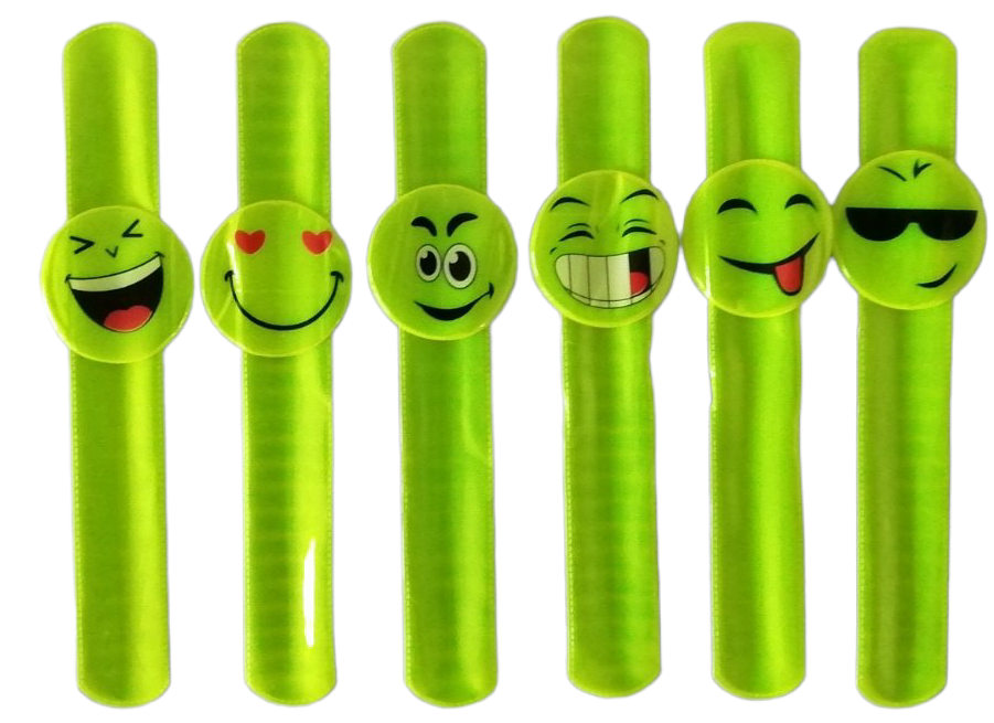 Smile Reflective Bracelet, 20 cm