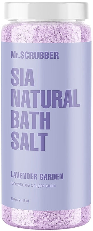 Mr. Scrubber Lavender Garden Perfumed Bath Salt, 600 g