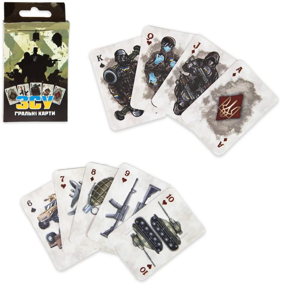 Strateg 30287 Armed Forces of Ukraine Playing Cards
