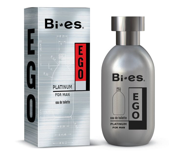 Bi-Es Ego Platinum Men's Eau de Toilette, 100 mL