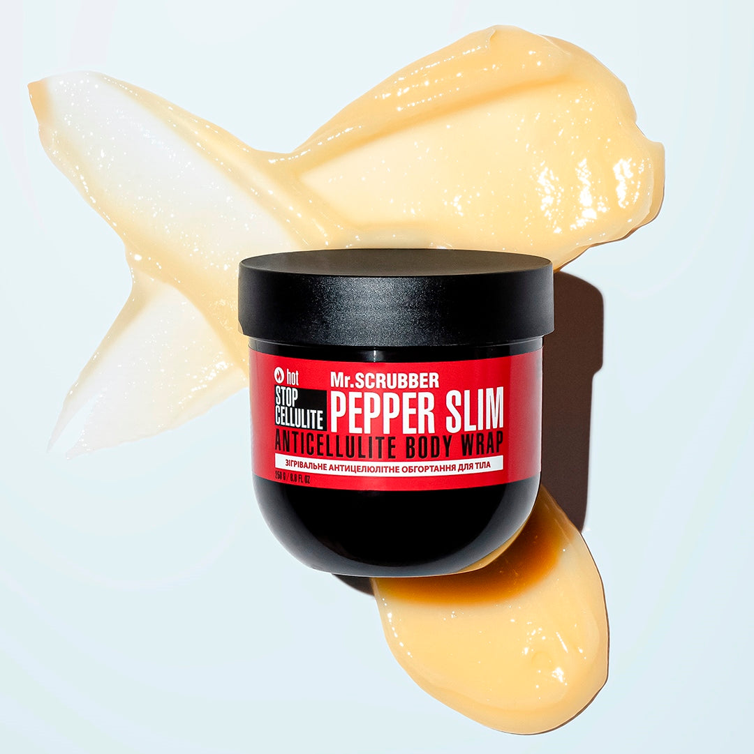 Mr. Scrubber Stop Cellulite Pepper Slim Warming Anti-Cellulite Body Wrap, 250 g - Image 2