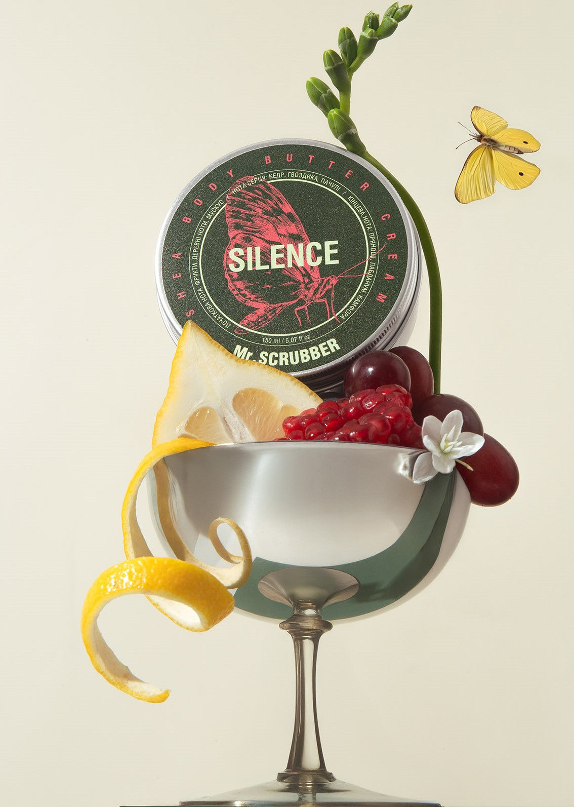 Mr. Scrubber Silence Body Cream Butter, 150 mL - Image 3