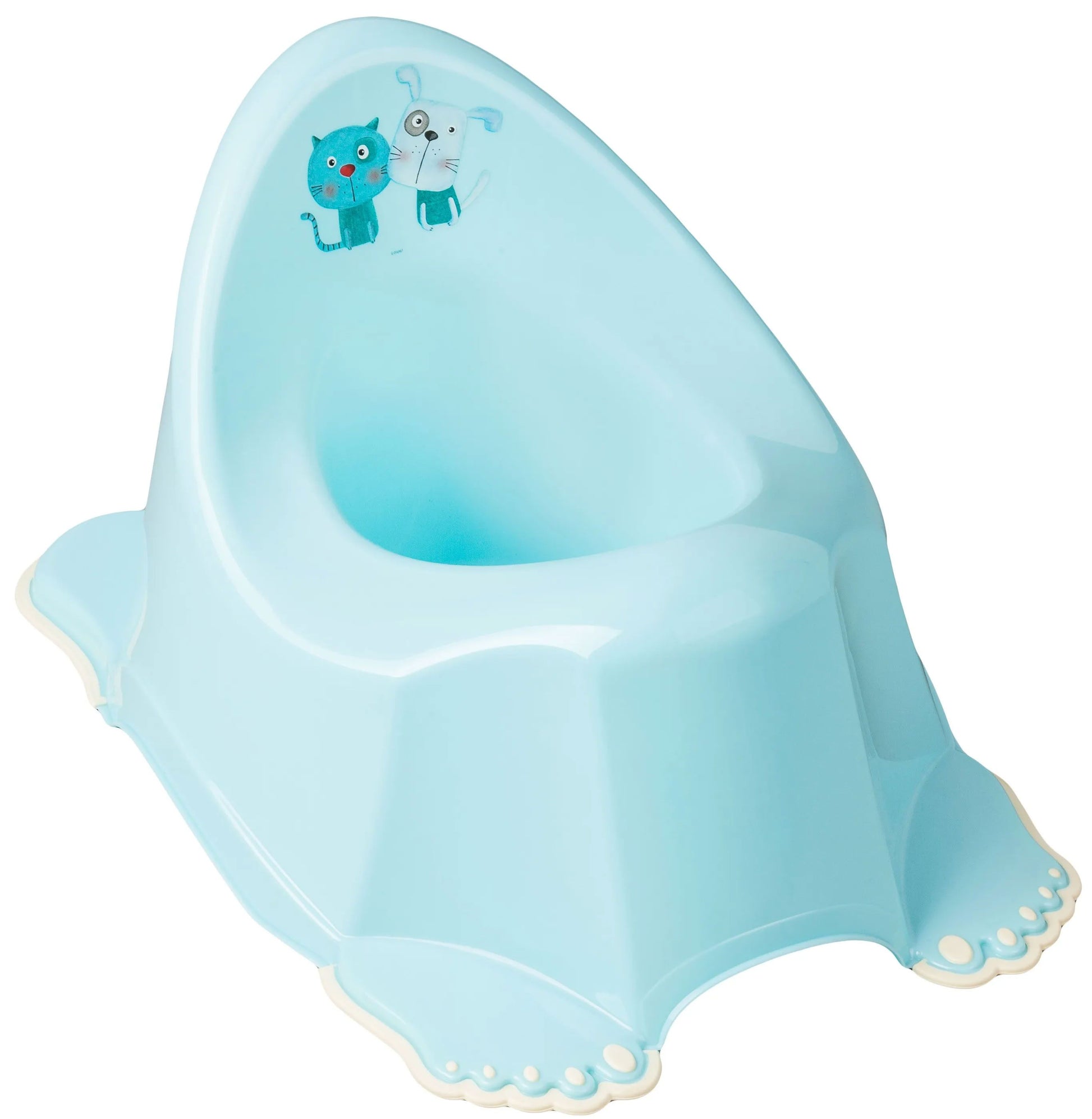 Tega PO-062-101 Dog & Cat Musical Kids' Potty with Non-Slip Rubber, Blue