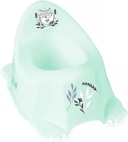 Tega PB-LIS-001-105 Fox Kids' Potty with Non-Slip Rubber, Green