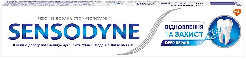 Sensodyne Repair & Protect Toothpaste, 75 mL