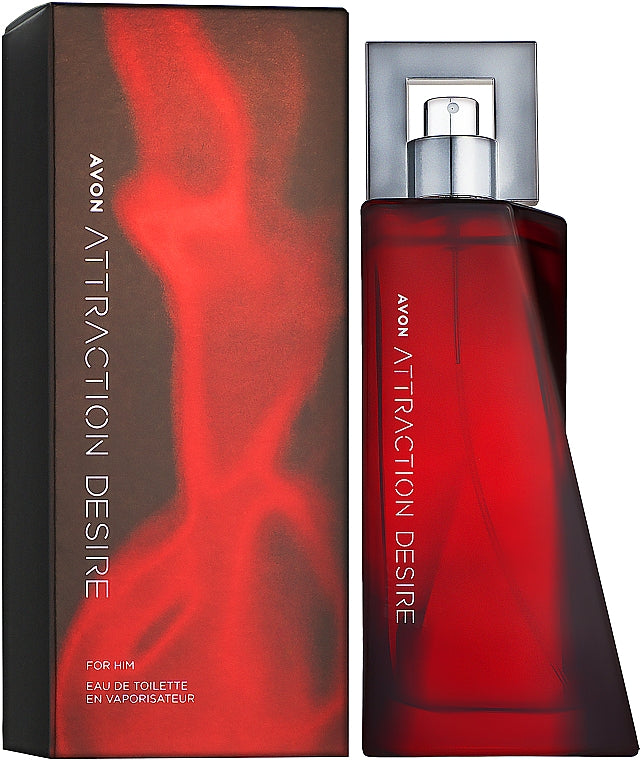Avon Attraction Desire Men's Eau de Toilette, 75 mL