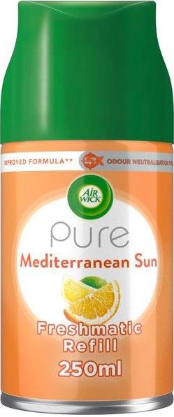 Air Wick Pure Mediterranean Sun Air Freshener Refill, 250 mL