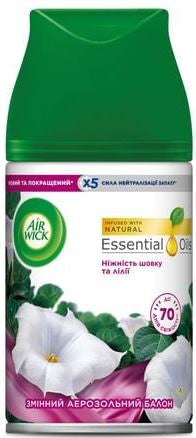 Air Wick Lily Silk & Lily Air Freshener Refill, 250 mL