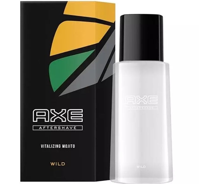 Axe Wild Aftershave Lotion, 100 mL