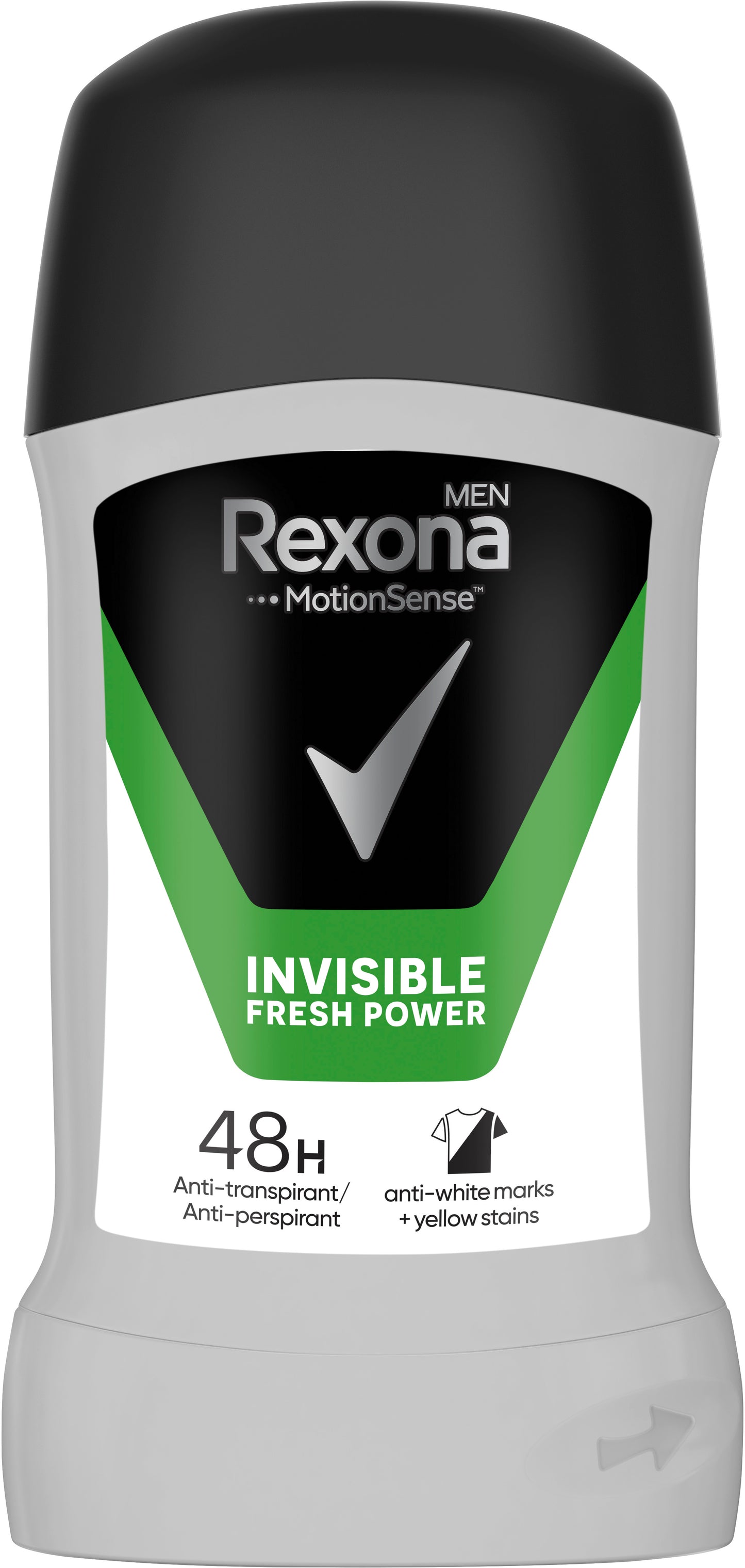 Rexona Men Invisible Fresh Power Antiperspirant Stick, 50 mL