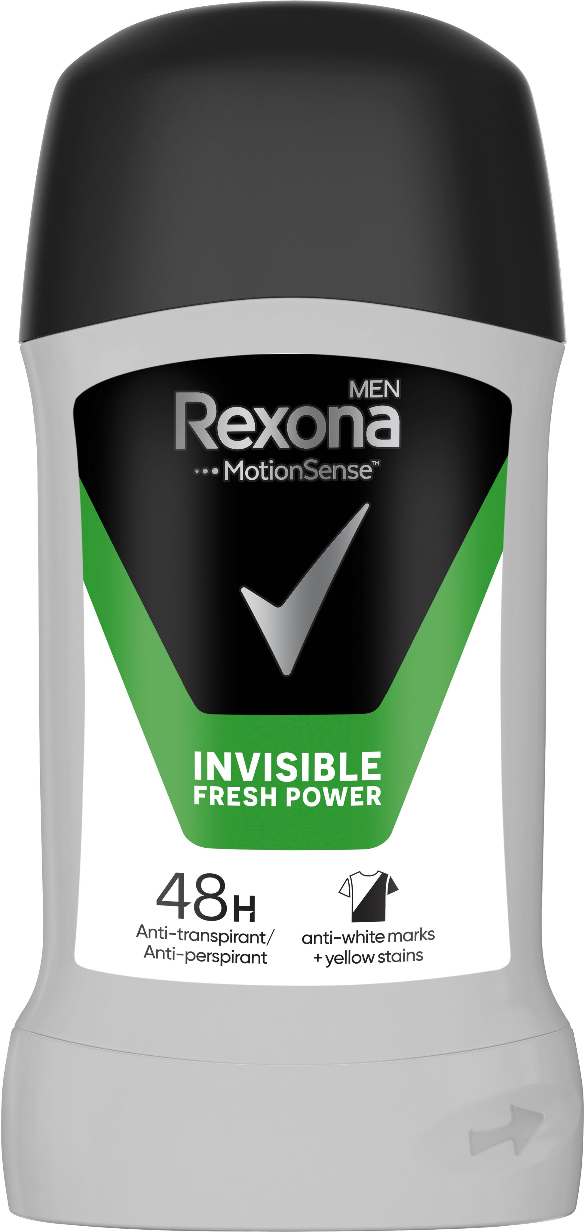 Rexona Men Invisible Fresh Power Antiperspirant Stick, 50 mL
