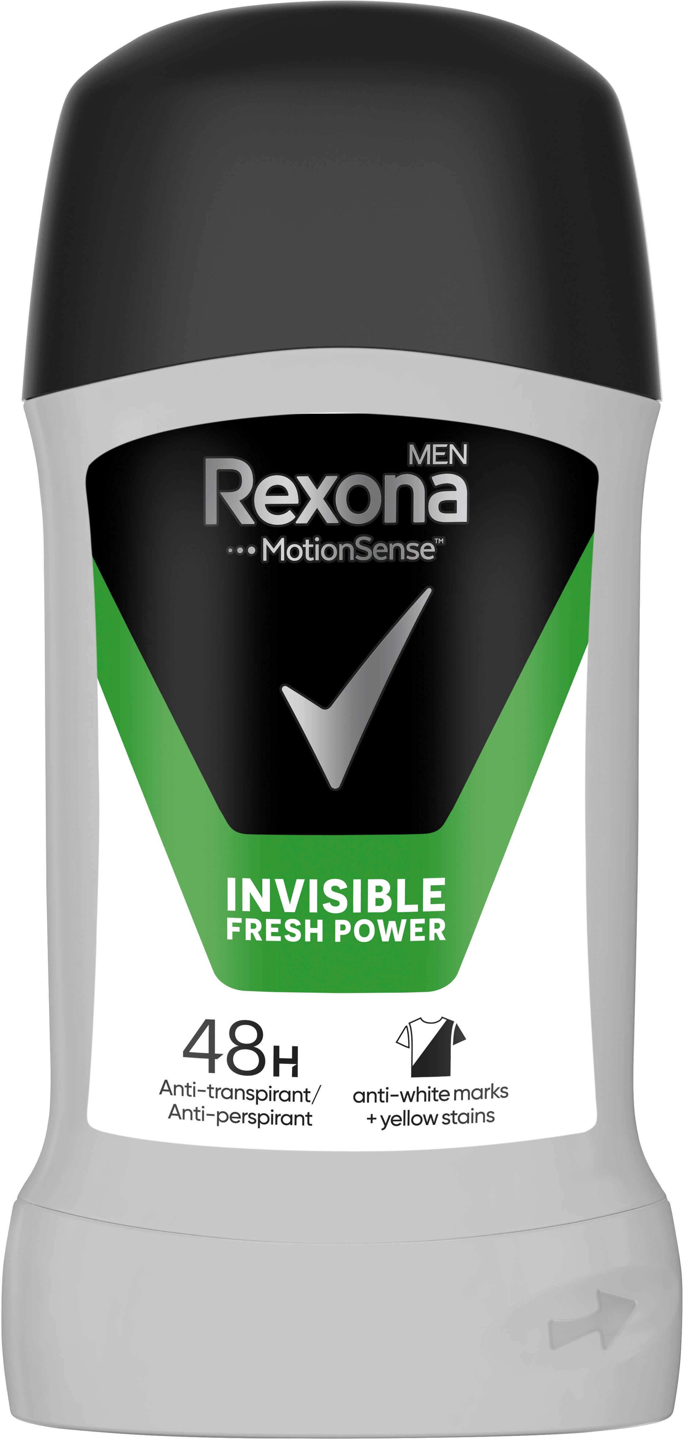 Rexona Men Invisible Fresh Power Antiperspirant Stick, 50 mL