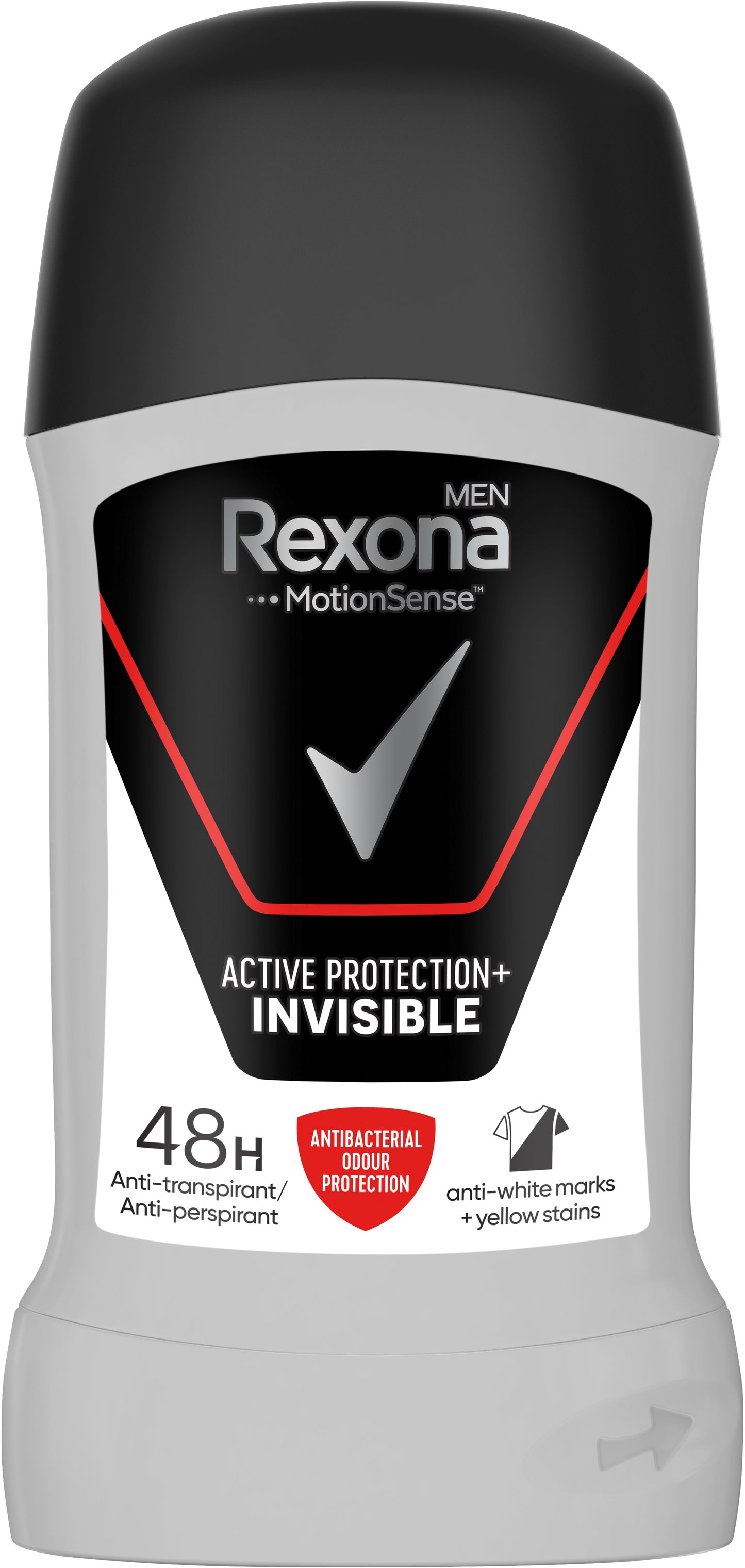 Rexona Men Active Protection+ Invisible Antiperspirant Stick, 50 mL