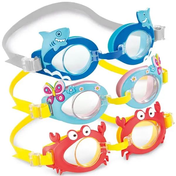 Intex 55610 Kids' Swimming Goggles for Ages 3-8