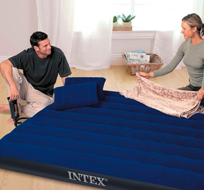 Intex 64765 Double Inflatable Air Mattress, 152 x 203 x 25 cm - Image 4