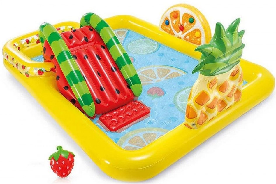 Intex 57158 Fun Fruits Play Center, 2.44 x 1.91 m x 91 cm