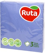 Ruta Color Light Blue Table Napkins, 20 sheets