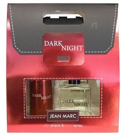 Jean Marc Dark-Night Men's Gift Set: Aerosol Deodorant 150 mL & Aftershave Lotion 100 mL