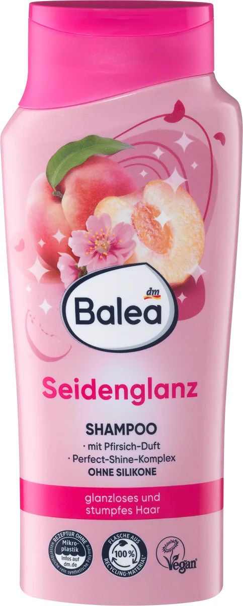 Balea Silky Shine Shampoo, 300 mL